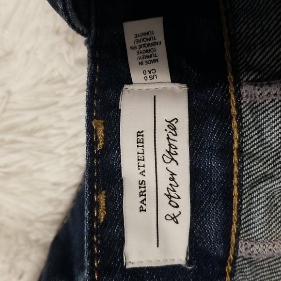 Other & Stories Denim Overalls Color Blue Size 0 - Picture 14 of 16